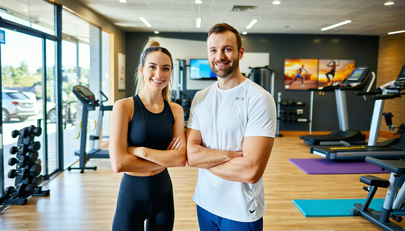 découvrez la première salle de fitness à lannion, créée par un couple de kinésithérapeutes passionnés. en alliant expertise en rééducation et activités sportives, ils vous proposent un espace unique pour améliorer votre santé et votre bien-être. rejoignez-nous pour une expérience fitness accessible à tous!