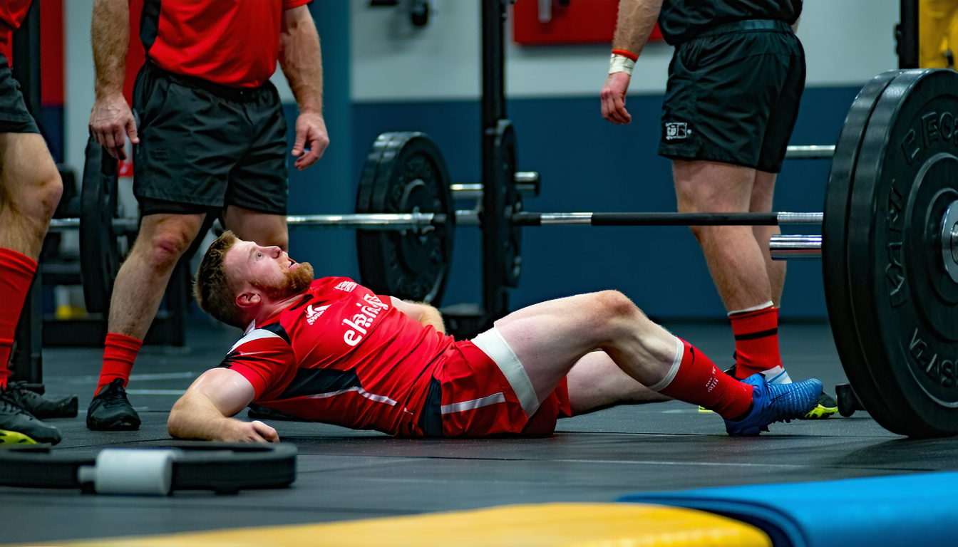 découvrez l'incroyable histoire d'un joueur du top 14 qui a frôlé l'amputation après un grave accident survenu à la salle de musculation. quelles seront les conséquences sur sa saison et son avenir sportif ?